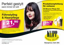 Bild zu Föhnstyling & Haarpflege